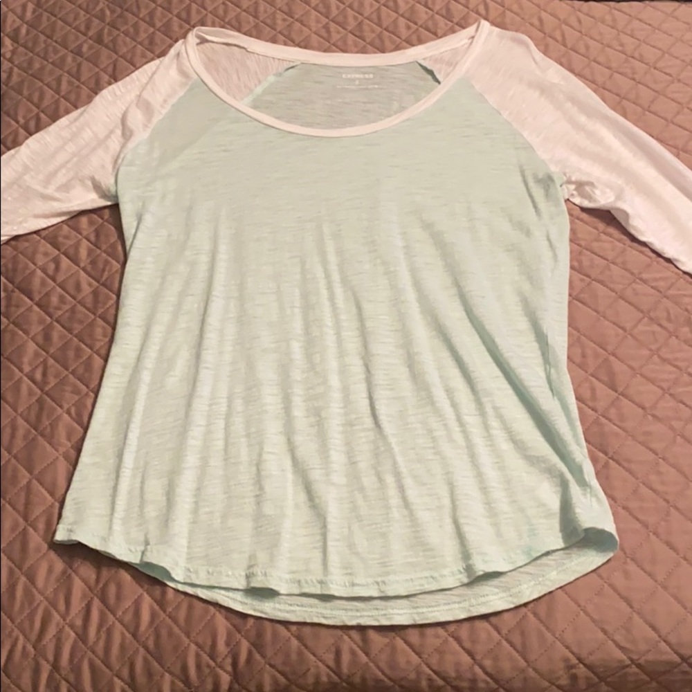 Express Henley tee
